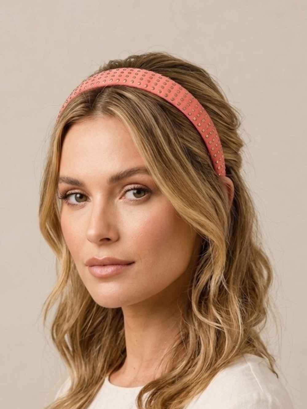 Pink and Green Headband